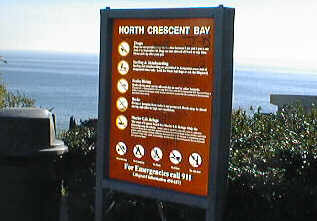 Crescent Bay in Laguna Beach