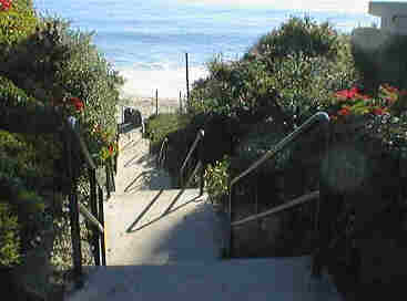 Beach Access at Crescent Bay